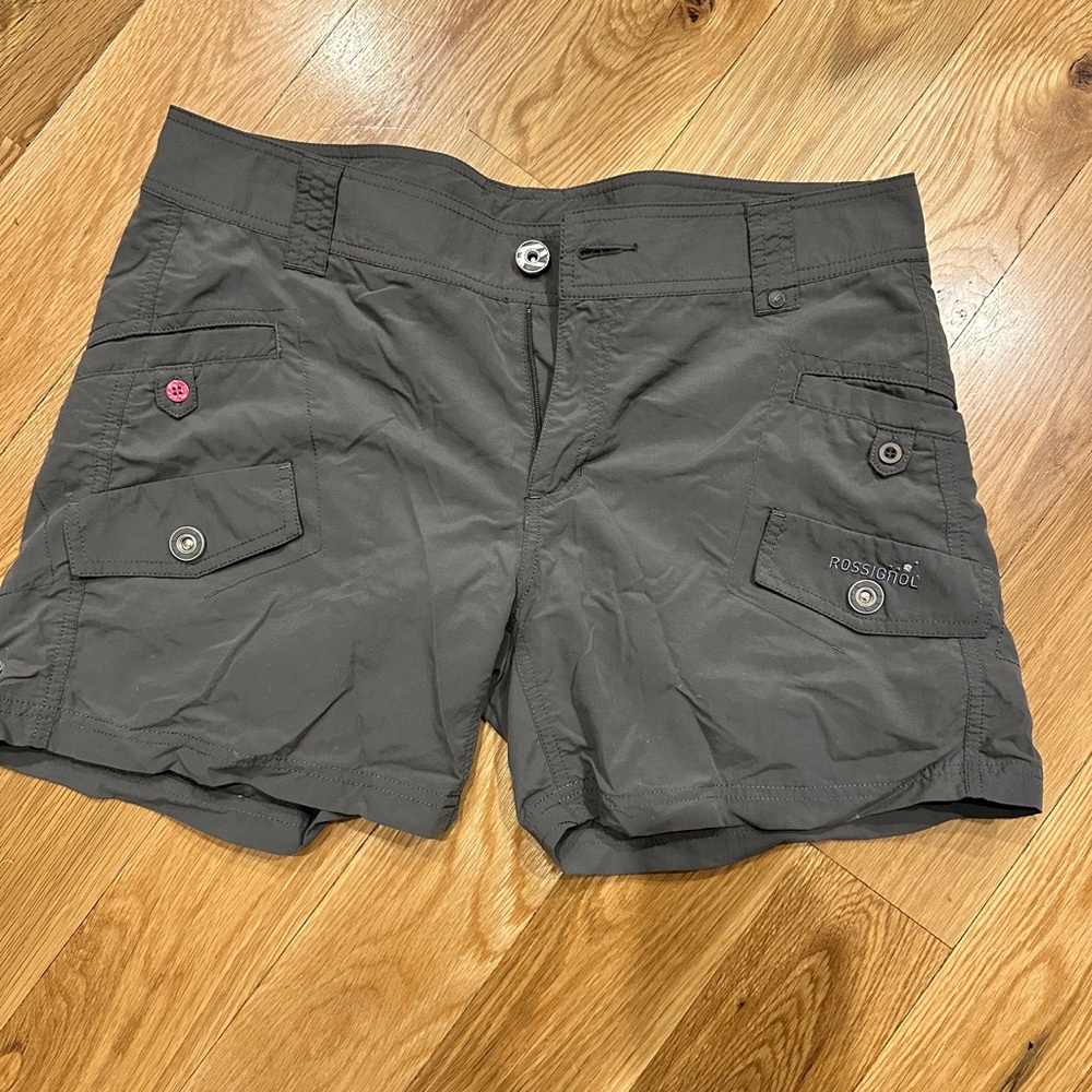 Rossignol Gray Cargo Shorts